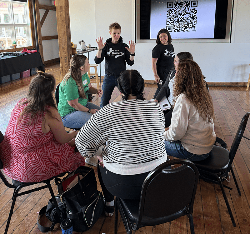 Educators at a Restorative Practices Training of Trainers Intensive.